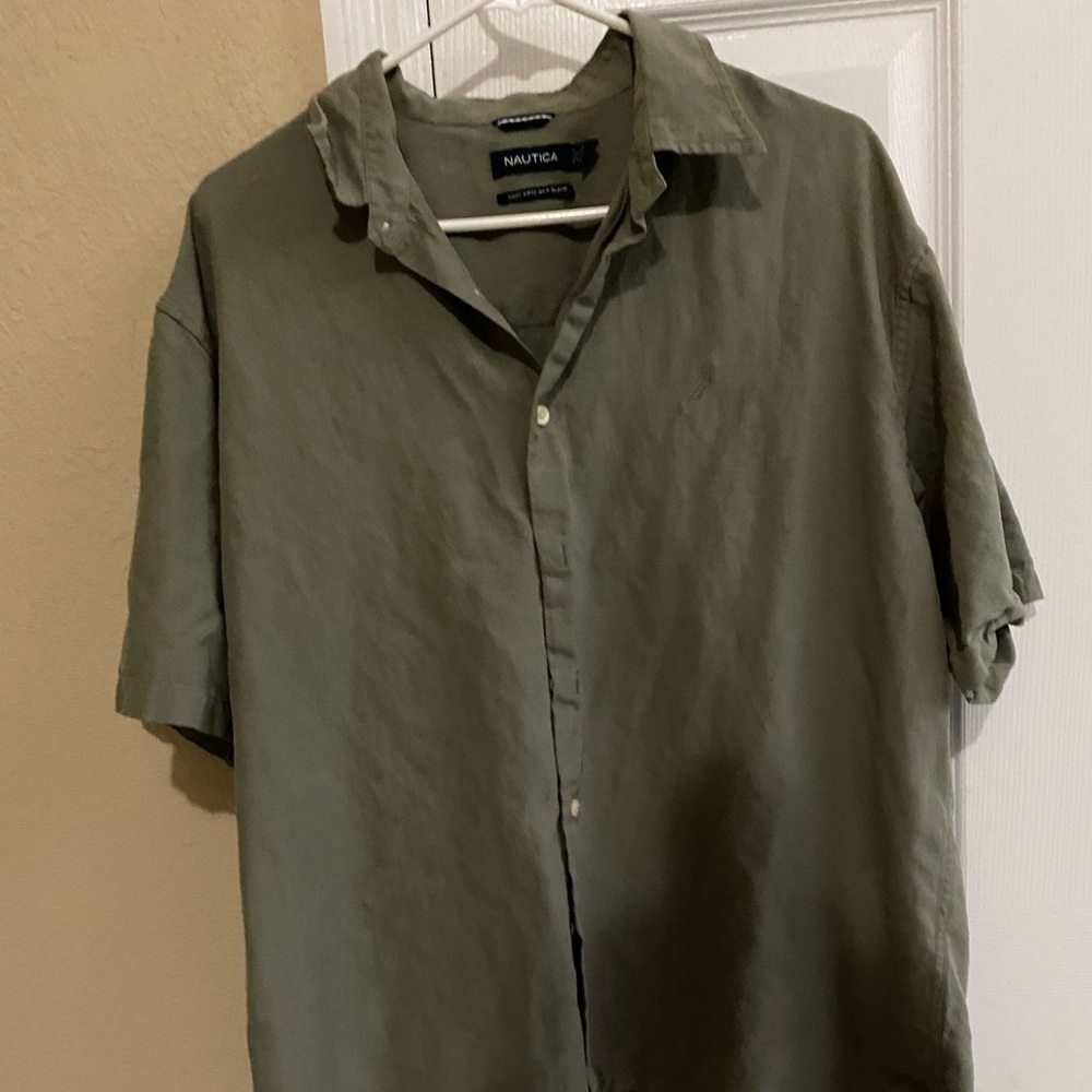 Nautica shirt green
